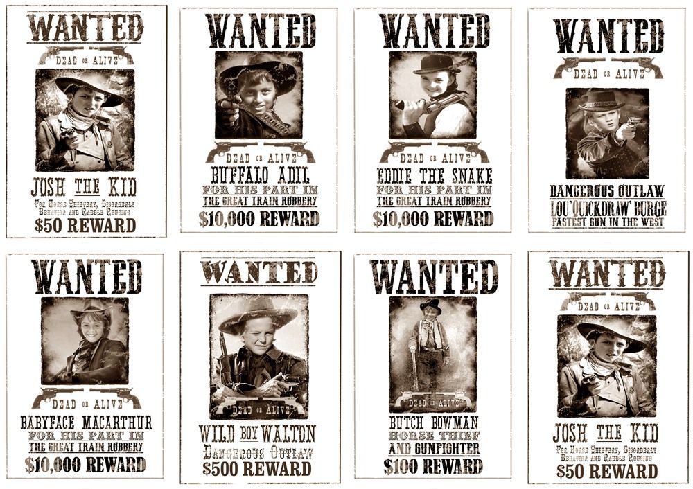 wanted poster font name